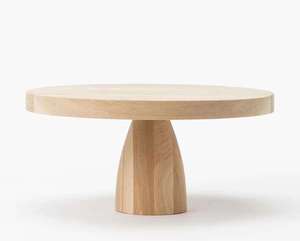 Base Redonda Universal para Pastel, Ecológica, de Madera, Modelo UO-WCS-005, Apta para Lavavajillas - Product Image 2