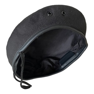 หมวกเบเร่ต์ขนสัตว์สำหรับเจ้าหน้าที่ขายดี หมวกเบเร่ต์แบบสั่งทำ - Product Image 3