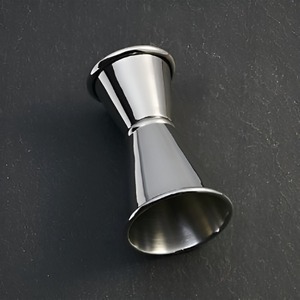 Stainless Steel Jigger Cocktail <b>Measuring</b> <b>Tool</b> Round Shape Bar Accessory - Product Image 2