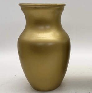 Vase Urne Classique en Métal Doré - Contenant Floral Décoratif pour Table, Idéal pour la Décoration Intérieure Moderne et les Centres de Table Élégants - Product Image 2