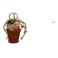 Kit de plantes à perles vertes de luxe SY Brand Suncatcher Aurora Plant, 4607 pièces, avec étiquette amusante pour maman, cadeau au crochet
