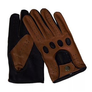 Gants de conduite en cuir véritable, style tendance, pour usage extérieur, sports d'hiver, voyages quotidiens, prix de gros, haute qualité - Product Image 4