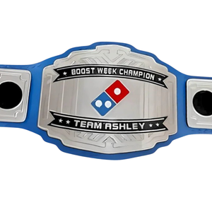 Cinturón de Campeonato Personalizado del Equipo Campeón de la Semana Boost Week Ashley, Cinturón de Título de Lucha Libre de Alta Calidad, Trofeo Deportivo Único - Product Image 2