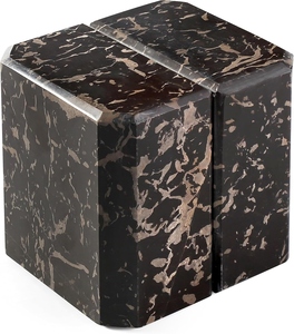 Hot Selling Black marble bookends heavy books holder stone book ends heavy duty bookend decorative <b>shelf</b> decor block bookends - Product Image 4