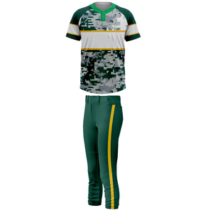 Uniforme de Softbol para Hombre, Duradero, Cómodo, Ecológico, Transpirable, de Poliéster, Estampado, para Práctica Diaria, Personalizable, OEM - Product Image 2