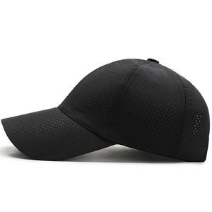 Casquette de baseball unisexe respirante en maille, ajustable, couleur unie, pour activités sportives en extérieur, style décontracté printemps-été, design 6 panneaux - Product Image 4
