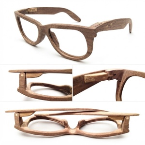 Custom Logo Handcrafted Wooden Cat Eye <b>Sunglasses</b> Eco-Friendly Women Retro Wood Eyeglasses With Unique Cutout <b>Heart</b> Frame Detail - Product Image 6