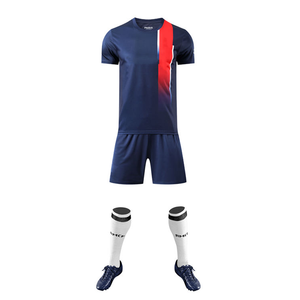 Uniforme de football personnalisable de haute qualité, uniforme de football à manches courtes pour adultes - Nouveauté, haute qualité, respirant - Product Image 2