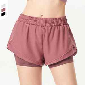 Shorts Deportivos para Mujer de Alta Calidad, Suaves al Tacto, Ligeros, Resistentes a Impactos, Material Flexible, Liberación Rápida, Ideales para Correr a Diario - Product Image 5