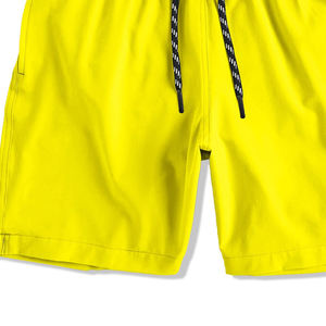 Custom Men's Soccer Training Shorts Casual <b>Canvas</b> Knitted Fabric with Side Piping Adjustable Drawstring for <b>Football</b> Workout - Product Image 2