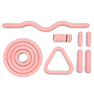 <span class=keywords><strong>Kit</strong></span> de Pilates de silicona para <span class=keywords><strong>ejercicio</strong></span> <span class=keywords><strong>en</strong></span> el hogar de Color personalizado <span class=keywords><strong>Kit</strong></span> de anillo de barra de Pilates de hierro con bandas de resistencia - Product Image 5