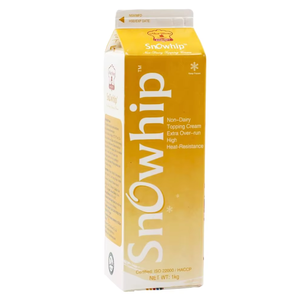 Crema No Láctea HALAL para Repostería, Crema No Láctea Snowhip para Decoración de Postres, 1KG, Dulce, Fabricación al por Mayor, Exportación, OEM/ODM, Producto Más Vendido - Product Image 1