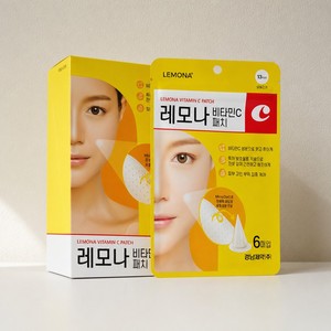 แผ่นแปะเลโมน่า วิตามินซี แพทช์ 6 แผ่น x 6 แพ็ค อุปกรณ์เสริมและความงาม - Product Image 1