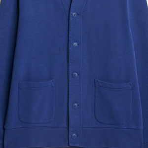 Cárdigan de Mujer con Botones Cubiertos, Cuello en V, Bolsillos Delanteros, Tejido de Lana/Cachemira Suave, Suéter Casual de Invierno - Product Image 5