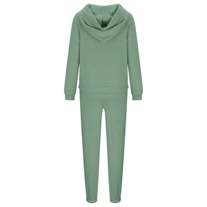 Ensemble de mode féminine 2026 personnalisé en polyester/nylon respirant, à capuche, extensible dans les quatre sens, design tendance et très vendu - Product Image 3