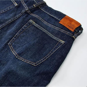 Jeans slim pour homme – Pantalon en denim extensible moderne à jambe fuselée pour un style décontracté, professionnel et streetwear au quotidien - Product Image 6