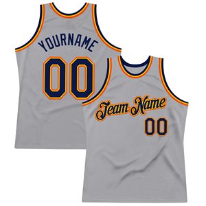 Maillot de basket-ball gris personnalisé, nom de l'équipe, numéro imprimé, maillot sans manches en maille unisexe pour adulte, respirant - Product Image 3