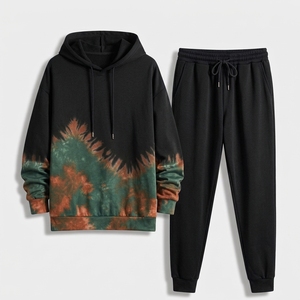 Ensemble de survêtement unisexe OEM à prix de gros, personnalisé en molleton de coton pour hommes et femmes - Product Image 4