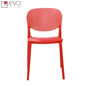 Commercial Plastic <b>Chair</b> for Restaurant Cafe and Banquet Seating with <b>Stackable</b> Heavy Duty Construction - Product Image 3