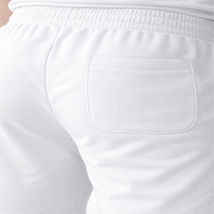 Pure Material 100% Cotton Breathable <b>Knitted</b> Solid Men's Summer Street Style Suits Two Piece Golf Polo Shirts and Shorts <b>Set</b> - Product Image 4