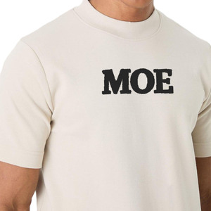 Camisetas de algodón para hombre, estilo casual, corte regular, cuello redondo, manga corta, camiseta clásica con logo en la espalda, venta al por mayor directa de fábrica - Product Image 3