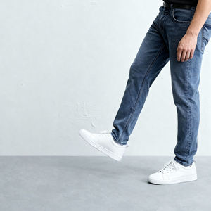 Jeans de Mezclilla para Hombre y Mujer, 100% Algodón, Secado Rápido, Corte Regular Vintage, Lavado Casual, Rectos, para Invierno y Verano, Varios Modelos - Product Image 2