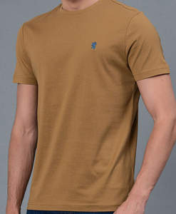 เสื้อยืดกีฬาผู้ชาย ผ้าฝ้าย 100% สีพื้น น้ำหนักเบา 200 กรัม แห้งเร็ว ระบายอากาศดี รับผลิตตามแบบ OEM สำหรับออกกำลังกาย - Product Image 2