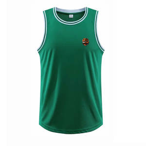 Camiseta de Baloncesto Transpirable Personalizada de Alta Calidad 2026, Color Sólido, 100% Poliéster, Servicio OEM - Product Image 1