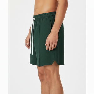 Pantalones Cortos Casuales Lisos de Algodón y Poliéster, Corte Regular, Largura hasta la Rodilla, Transpirables, de Secado Rápido, Ligeros, Disponibles en Todas las Tallas, Personalizables - Product Image 4
