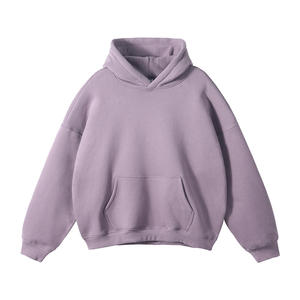 Sudadera de Invierno Personalizada para Hombre, 100% Algodón, Lavado Ácido, Corte Ajustado, Estilo Urbano, con Capucha y Cuello Oversize, Diseño Liso - Product Image 6
