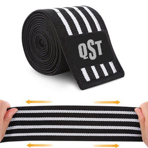 Bandes de compression pour genoux en néoprène, soutien élastique pour la musculation, entraînement en salle de sport, haltérophilie, powerlifting - Product Image 2