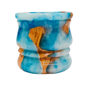 Quemador de Incienso de Madera de Acacia y Resina Epoxi 2025, Fragancia Árabe de Oud, Color y Logotipo Personalizables, para Uso Doméstico, Regalo de Ramadán - Product Image 2