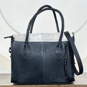 Bolso de Mano de Cuero Vacuno Genuino de Diseño Premium 2026 para Mujer, Bolsos Tote de Alta Calidad con Asas Trenzadas - Product Image 5