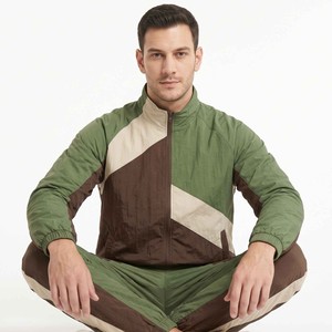 High Quality Custom Design Nylon Tracksuit Windbreaker <b>Jackets</b> and Nylon Pants Tracksuit Windbreaker Set - Product Image 4