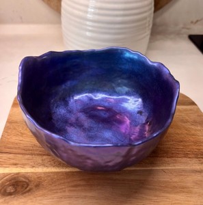 High Grade Resin Bowl Elegant Design Durable Handmade Decorative Bowl for <b>Kitchen</b> Dining Serving Home Usage Display - Product Image 4
