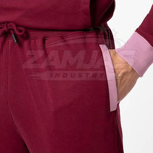 Survêtement de sport pour homme en coton 100% de haute qualité, différentes couleurs, prix abordable, respirant, deux pièces. - Product Image 6