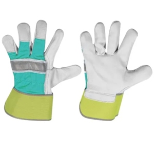 Gants de travail de qualité supérieure en cuir de vachette grainé, résistants aux coupures, pour la sécurité industrielle, protection des mains, résistants aux étincelles, pour le travail - Product Image 2
