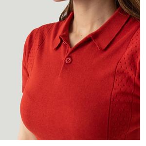 Camisas de Golf Casuales para Mujer Directo de Fábrica - Venta al por Mayor, 95% Algodón, 5% Poliéster, Ecológicas, Proveedor de BD - Product Image 1