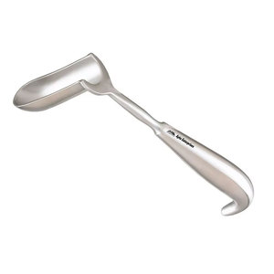 Rétracteurs rectaux pour chirurgie rectale HILL-FERGUSON, rétracteur rectal chirurgical général en acier inoxydable 20 cm, poignée creuse modèle Euro - Product Image 1