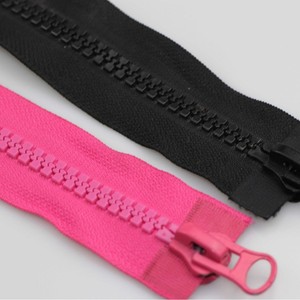 Factory Stock 5# Resin <b>Zipper</b> for Bags Garments Home Textiles Long Chain 7# Resin <b>Zipper</b> for Backpack Use - Product Image 5