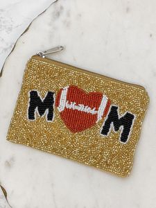 Handcrafted Designer Beaded <b>Purse</b> Trendy Mini Coin Clutch Bag At <b>Cheap</b> Price - Product Image 6