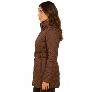 Women Puffer <b>Jacket</b> High Quality Winter Outerwear Women Puffer <b>Jacket</b> Built With <b>Quilted</b> Fabric Warm Insulation And Durable - Product Image 3