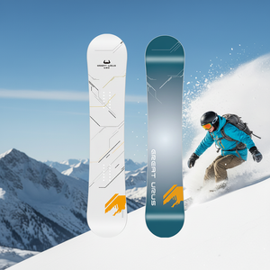 Ski de ski alpin éco-responsable et économe en énergie avec noyau en bois de peuplier et fibre de carbone, fabricant OEM ODM - Product Image 4