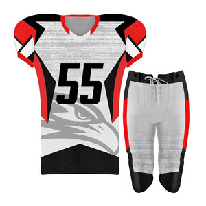 Ropa Deportiva Profesional, Uniforme de Fútbol Americano, Ropa de Práctica, Uniformes de Fútbol Americano, Ropa Deportiva Sublimada - Product Image 5