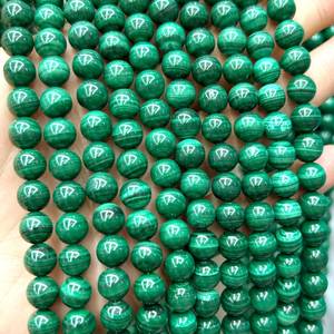 Cuentas de Malaquita Verde Natural Facetadas y Lisas, Certificadas por IGI, 100% Hechas a Mano en Rajasthan, para Joyería, ZUBEDA GEMS - Product Image 2