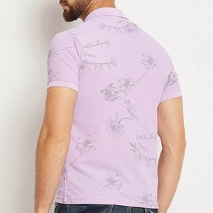 Polo de punto para hombre, manga corta, a rayas, con bloques de color, cremallera, ropa casual, verde, blanco, negro, personalizable, venta al por mayor, OEM - Product Image 3