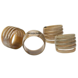 Porta Servilletas Decorativo de Cuerno de Búfalo de Alta Calidad para Restaurante, Porta Servilletas de Cuerno Pulido - Product Image 6