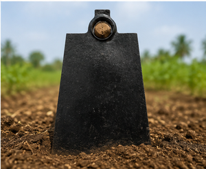 SUNIMP Tête de houe agricole 1,8 kg en acier forgé durable pour creuser, désherber et labourer - Product Image 4