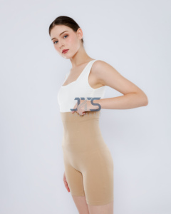 Finest High Waist Body Shaper Corset and <b>Bodysuit</b> Slimming Compression Leg Pants with Tummy <b>Control</b> and Butt Lifter - Product Image 4