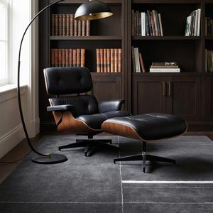Luxury Modern <b>Charcoal</b> <b>Grey</b> Geometric Hand Tufted Wool Area <b>Rug</b> Abstract Linear Pattern Decorative Carpet for Livin Room - Product Image 5